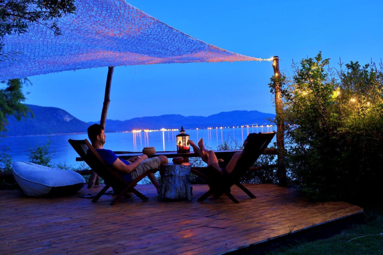 Beach Front Villa Melani Mytilene ภายนอก รูปภาพ