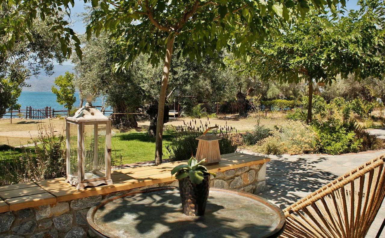 Beach Front Villa Melani Mytilene ภายนอก รูปภาพ